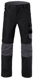 80229 Werkbroek Zwart/charcoal grijs 44