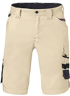 80241 Korte Werkbroek Beige/GrijsNL:60 BE:54