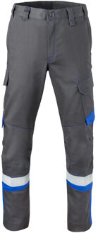 80340 Werkbroek | Brandvertragende broek Grijs/Korenblauw - NL:56 BE:50