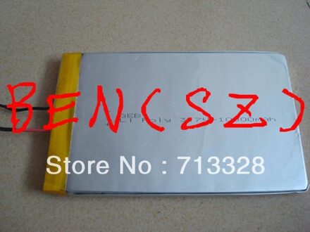 8065129 3.7 v 10000 mah Lithium Polymeer Batterij 3 Tablet Pc Pda Digitale Producten