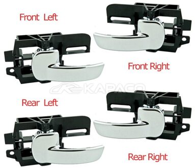 80671-JD00E 80670-JD00E Auto Interieur Deurklink Binnenkant Innerlijke Deurknop 80670JD00E 80671JD00E Voor 07-13 Nissan Qashqai J10 Mki achterkant links 1stk