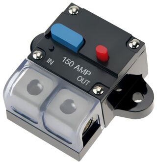 80A 100A 150A 250A 300A Stroomonderbreker Automatische Reset Zekeringhouder Zekering Automatische Schakelaar Voor Auto Audio