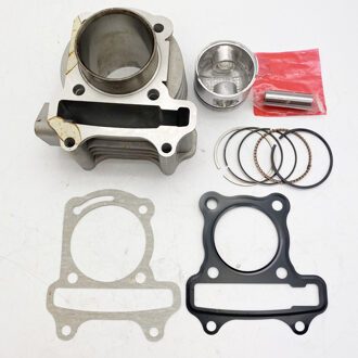 80cc 47Mm Big Bore Cilinder Kit Voor 139QMB GY6 50cc Scooters Atv Utv Bromfiets Roketa