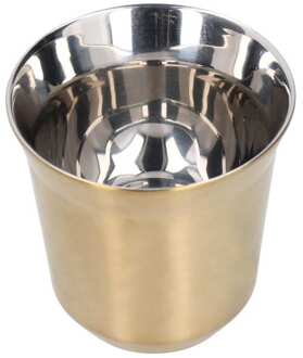 80Ml/160Ml 304 Rvs Coffee Cup Double Wall Cup Geïsoleerde Capsule Cup Melk Mok Voor Thuis winkel Drinkware Espresso Cups roos goud 80ml