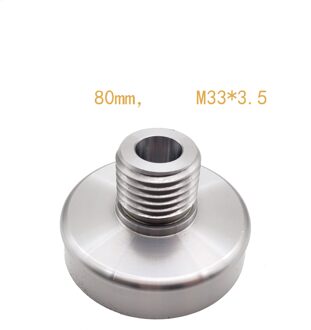 80Mm/100Mm Hout Draaibank Flens Plaat Draad M33x3. 5