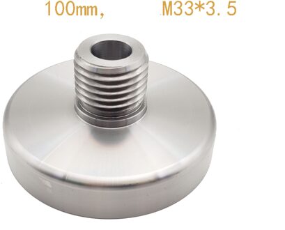 80Mm/100Mm Hout Draaibank Flens Plaat Draad M33x3. 5