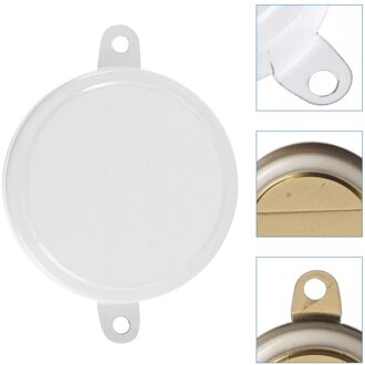 80Pcs Huishoudelijke Verzegelde Covers Ijzeren Zegel Deksels Seal Caps (Wit) wit 1