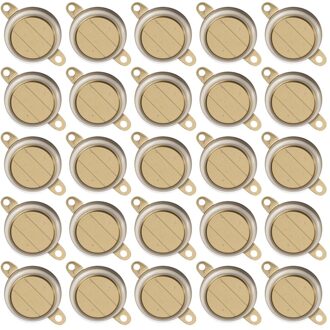 80Pcs Huishoudelijke Verzegelde Covers Ijzeren Zegel Deksels Seal Caps (Wit)