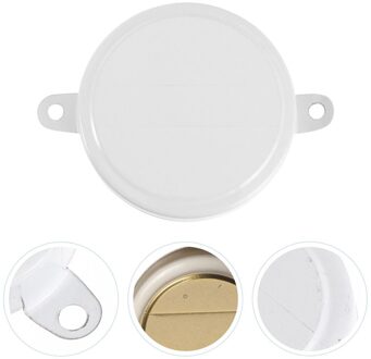 80Pcs Seal Caps Iron Covers Waterdichte Afdichting Deksels Wit wit 1