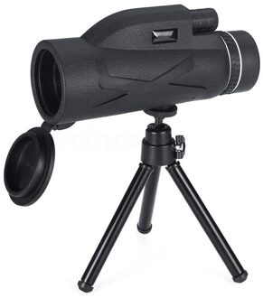 80X100 Monoculaire Outdoor Birdwatching Telescoop Telefoon Camera Hd Night View, Monoculaire, Statief type 2