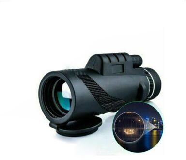 80X100 Vergroting Portable Statief Monoculaire Telescoop Dag/Nacht Outdoor Camping Telefoon Clip Krachtige Monoculaire Telescoop Monocular