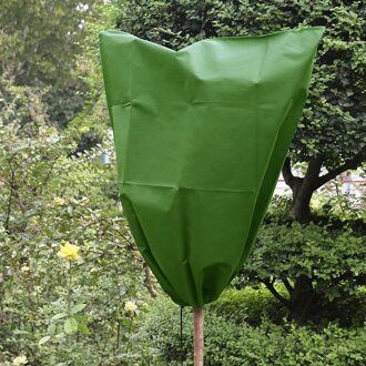 80X100Cm Warm Cover Boom Struik Plant Beschermen Bag Vorst Bescherming Yard Tuin Winter Trekkoord Plant Fruit Mesh netto