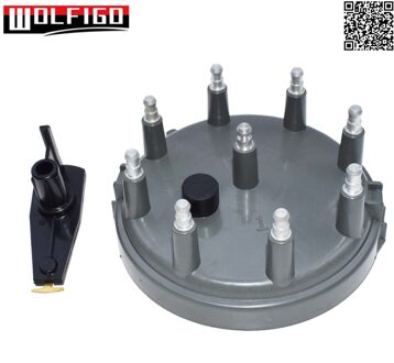 8233,120223 Distributeur Cap En Rotor Kit 2 Stuks 302-460 Voor Ford Mustang F150 F250 F350 E150 E250 E350
