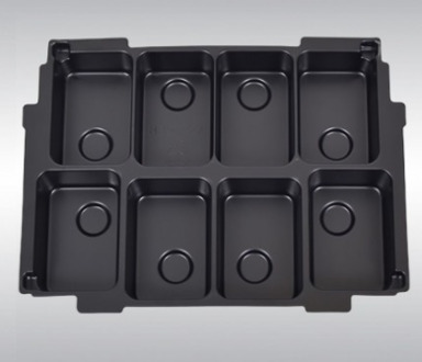 839742-7 | Mbox inlay | voor 8x 18 V accu's | excl. accu's. - 839742-7