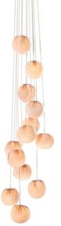 84.13 Cluster Hanglamp - Roze Wit