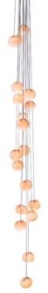 84.19 Cluster Hanglamp - Roze Wit