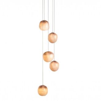 84.5 Random Hanglamp - Roze Wit