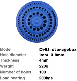 84 Gat Frees Opbergdoos Cnc-bewerkingscentrum Harde Plastic Doos Frees Regeling En Centralisatie Frame zuantou