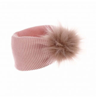 840 headband POMPI pink Roze - One size
