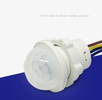 85-265V home indoor outdoor Infrared Light Motion Sensor Time Delay Home Lighting PIR Switch Led Sensitive night lamp