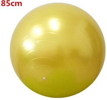 85 Cm Afslanken Yoga Bal Fitball Oefening Gymnastiek Fitness Pilates Bal Balans Gym Fitness Yoga Bal Indoor Training Yoga Bal geel