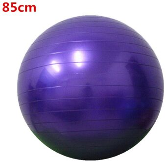 85 Cm Afslanken Yoga Bal Fitball Oefening Gymnastiek Fitness Pilates Bal Balans Gym Fitness Yoga Bal Indoor Training Yoga Bal Paars