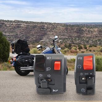 85% Sales! 2Pcs Universal Motorcycle Handvat Hoorn Licht Schakelaar Voor Huanglong 300cc/600cc