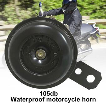 85% Sales! Universal Motorcycle Atv Elektrische Claxon 12V 105db Waterdichte Ronde Luidspreker