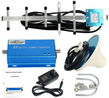 850MHz CDMA Cell Phone Signal 3G 4G Repeater Booster Amplifier Extender+Yagi Phone Signal UK US EU AU TYPE