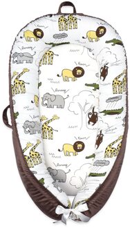 85X50Cm Draagbare Baby Sleeper Kinderbox Nest Wieg Pasgeborenen Peuter Babybedjes Bed Baby Wieg Hek Voor Wandelwagen 03