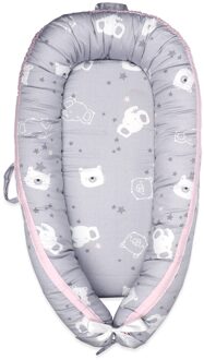 85X50Cm Draagbare Baby Sleeper Kinderbox Nest Wieg Pasgeborenen Peuter Babybedjes Bed Baby Wieg Hek Voor Wandelwagen 05