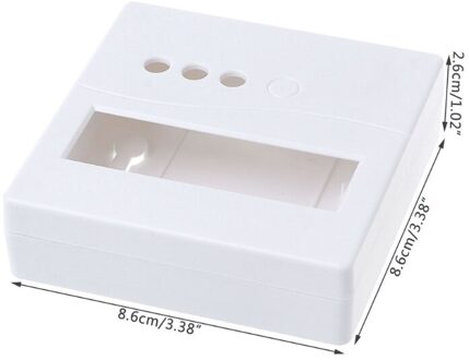 86 Plastic Project Box Behuizing Case Voor Diy LCD1602 Meter Tester Met Knop 090F
