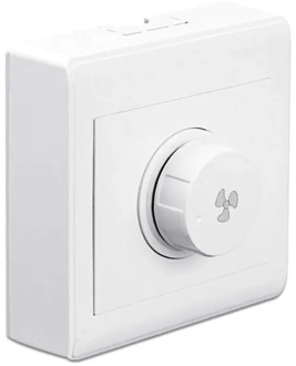 86 Type Ceiling Fan Adjustment Stepless Speed Controller Wall Switch 220V 10A