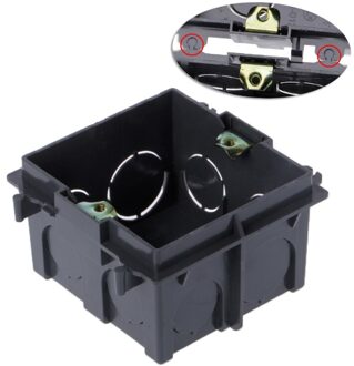 86-Type Pvc Junction Box Wall Mount Cassette Voor Schakelaar Socket Base