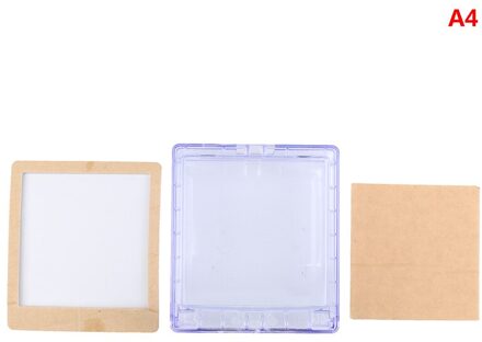 86 Type Stopcontact Waterdichte Doos Board Panel Switch Verhoogde Bescherming Doos Nail-Gratis Lijm Plakken Eenvoudige Installatie A4