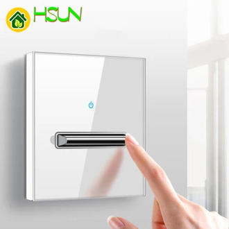 86 type White tempered glass reset toggle switch 1 2 3 4 gang 1 2 way retro hotel creative switch USB France Germany UK socket