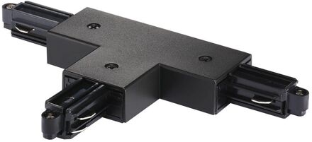 86069903 links 230V-railsysteemcomponenten T-verbinder Zwart