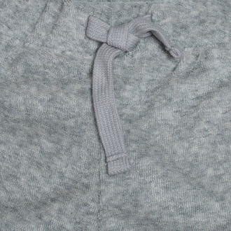 869467 Fleece sweater en korte broek voor babyjongens Grijs