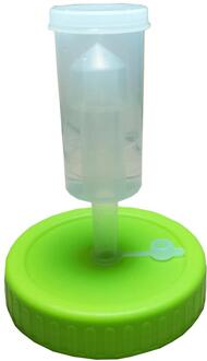 86Mm Brede Mond Mason Jar Gisting Deksel Premium Mason Jar Fermenteren Deksel Gisting Kit Voor Brede Mond Potten groen