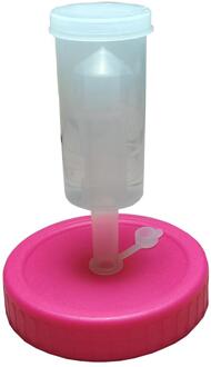 86Mm Brede Mond Mason Jar Gisting Deksel Premium Mason Jar Fermenteren Deksel Gisting Kit Voor Brede Mond Potten heet roze