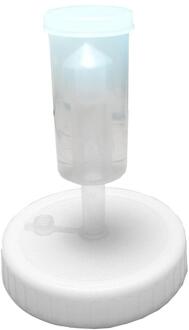 86Mm Brede Mond Mason Jar Gisting Deksel Premium Mason Jar Fermenteren Deksel Gisting Kit Voor Brede Mond Potten wit