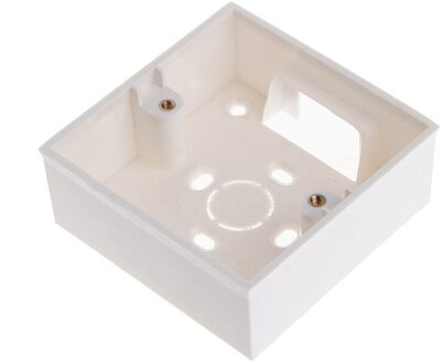86X86 Pvc Junction Box Wall Mount Cassette Voor Schakelaar Socket Base HX6D