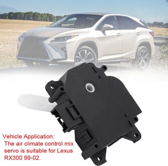 87106 48020 Airconditioning Vervanging Deel Auto Actuator Zwart Reparatie Auto Sub Assy Klimaat Controle Mix Servo Voor Lexus RX300