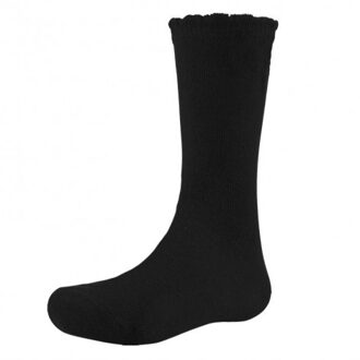 875-2 Knee Socks BLACK Zwart - 31-34