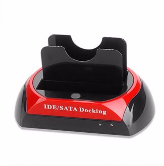 875D-J Hdd Base Met Multi Card Reader Slot Voor 2.5/3.5 Inch Sata/Ide Harde Schijf Docking Station sata Dual-Schijf Seat R57