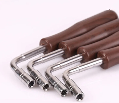 88-61-54 Keys Piano Tuning Hammer L-shape Square Wrench Tuner Spanner Tip String Pin Repair Tool for Chinese Zither Dulcimer