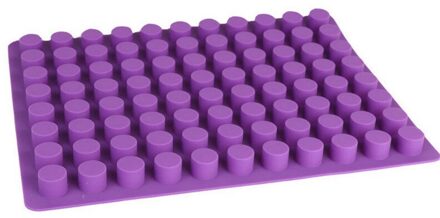88 Grids Non-stick Mini Ronde Cilindrische Cheesecakes Molds Candy Ice Siliconen Mal Chocolade Truffel Jelly Cakevorm