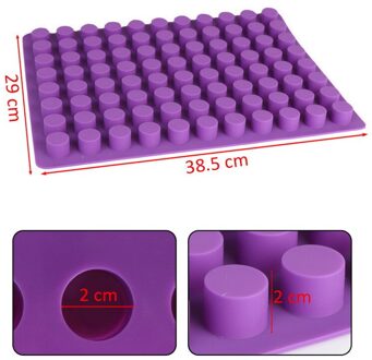 88 Holtes Mini Ronde Mini Kaas Taarten Mallen Bakken Siliconen Mal Voor Chocolade Truffel Jelly En Candy Ice Mold