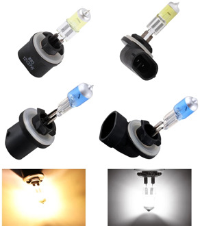 880 889 H27W 881 894 H27 Car Fog Lights Halogen Bulb Headlights Lamp Light 27W 3000K 5000K White Yellow 12V Car Styling