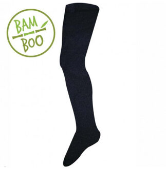 891-2 bamboo tights Navy Blauw - 146